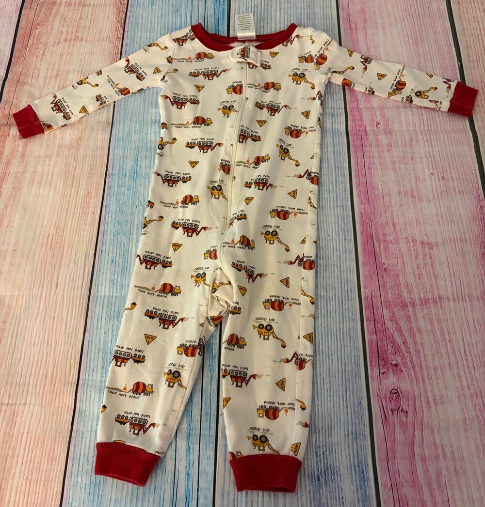 2006 Gymboree Construction Pajamas – 12-18 Months – EUC
